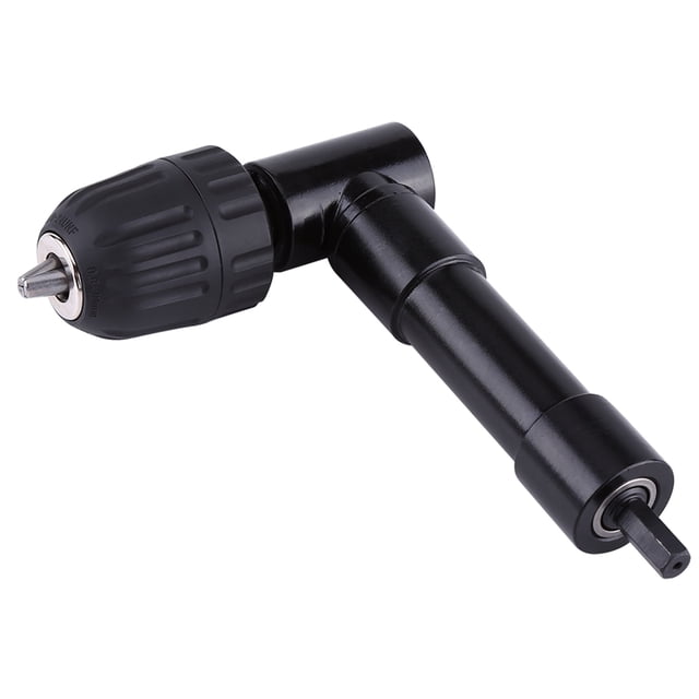 Adaptador de ángulo, ángulo recto 90 grados Accesorio de taladro de ángulo recto Extensión de taladro de ángulo recto Rendimiento inigualable