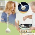 thumbnail image 1 of Espátula de sílice Cucharón para sopa Anillo chapado en oro Ollas y sartenes antiadherentes Espátula de sílice especial Utensilios de cocina de sílice de grado alimenticio para el hogar Akmoler, 1 of 9