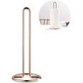 thumbnail image 1 of Kitchen Roll Holder Stainless Steel Freestanding Toilet Paper Roll Holder Vertical Paper Towel Holder, 1 of 5