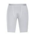 thumbnail image 4 of pstuiky Pantalones cortos de entrenamiento para hombre, Pantalones cortos de entrenamiento para hombre, ajustados, elásticos, de cinco puntos, para correr y fitness Pantalones cortos de baloncesto, 4 of 5