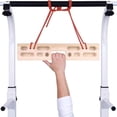 thumbnail image 6 of SIEYIO Solid Wood Climbing Board Finger Strengths Training Board Portables Hangboards for Home and Outdoor Training, 6 of 7