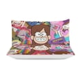 thumbnail image 3 of Gravity Falls Bedding Sets Comfort 3 Pieces Bedding Set 1 Duvet Cover + 2 Pillowcase Decorative Bedding 90"x90", 3 of 8