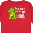 thumbnail image 4 of Inktastic See You Later Alligator Boys or Girls Long Sleeve Toddler T-Shirt, 4 of 5