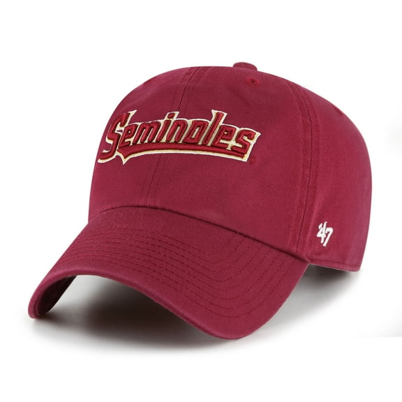 Men's '47 Garnet Florida State Seminoles Clean Up Adjustable Hat