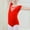 c01Red, variant on LNWUY (5-18 Years) Children's Dance Clothes Middle and Large Girls Practice Body Suit Tutu Dance Summer Short-Sleeved Jumpsuit Black 5 Years