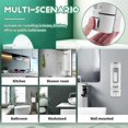 thumbnail image 4 of 400Ml Soap Dispenser Wall Mount, Manual Hand Shampoo Shower Gel Dispenser Lotion Container for Bathr, 4 of 5