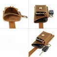 thumbnail image 4 of YYDD Vintage 100% Cow Leather Men's Phone Pouch - Outdoor Tactical Waist Bag, Genuine Leather Fanny Pack for Sports, 4 of 5