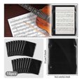 thumbnail image 1 of 18 Pcs Flip Folder Pages Music Folder for Sheet (Double Side), 1 of 5