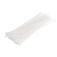 thumbnail image 5 of Bridas de Cable Uxcell Bridas de Cierre Ajustables Envolturas de Bridas de Nylon Multiusos 7.87" x 0.1" Blanco 200pcs, 5 of 5