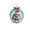 F, variant on Hometravel Ice Crystal Cave Ornaments, Winter Forest Animal Acrylic Decor with Snowflake Design, Christmas Tree Hanging Pendants for Holiday Display
