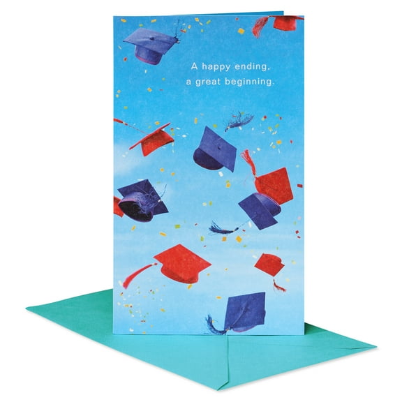 American Greetings Graduation Money/Gift Card Holder for Graduate (Sky Full of Dreams)