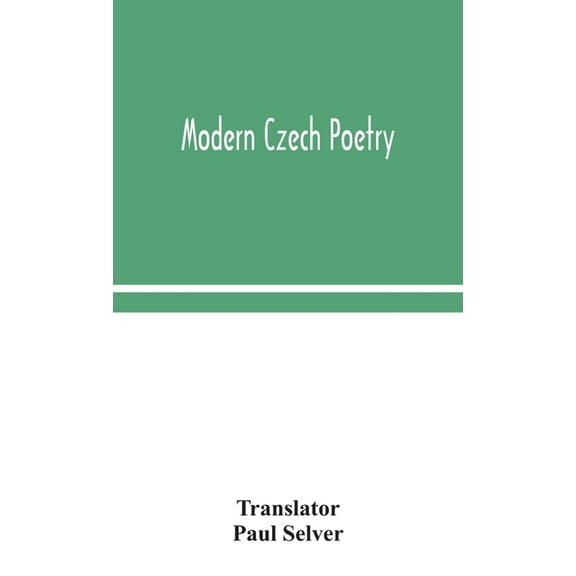 Modern Czech Poetry, (Hardcover)