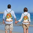 thumbnail image 5 of Kdxio Hello Fall Farm Truck Print Drawstring Backpack Bag,Waterproof Draw String Back Sack, Gym Drawstring Bags Swim Bag For Unisex, 5 of 5