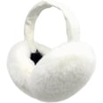 thumbnail image 1 of 1pcs, Cache-Oreilles d'Hiver pour Femmes Ajustables en Fausse Toison, Pliables, Mignons, pour Filles, pour Extérieur Froid, Blanc, 1 of 5