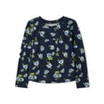 thumbnail image 2 of The Children's Place Girls Long Sleeve Mix & Match Floral Top, 2-Pack, Sizes XS-XXL, 2 of 3
