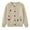 Beige, variant on BFHHYA Kids' Boys & Girls Christmas Knit Cardigan Button Down Crewneck Sweater Open Front Casual Holiday Top for Winter Outings(3-9Y)