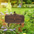 thumbnail image 2 of Whitehall Dragonfly Poem Garden 1-line Standard Lawn Plaque, 2 of 2