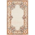 thumbnail image 3 of Hand Tufted Traditional Wool Area Rug - 100% New Zealand Wool Carpet for Bedroom, Dining Room, and Luxurious Home Decor ( Ivory_6X9), 3 of 5