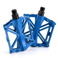 thumbnail image 1 of Riwesomey 1 par de pedales de bicicleta, Pedal de seguridad para bicicleta, cómodo reposapiés portátil para ciclismo, accesorios de repuesto Accesorios para motos Azul Riwesomey VI015993-01, 1 of 6