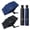 Black, Navy, variant on 2-Pack Travel Umbrella, Automatic Windproof Compact UV Sun Protection Folding Umbrella for Backpack, Lightweight