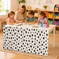 thumbnail image 3 of 6/9Ft x 29In Rectangular Teacher Desk Skirt Fabric Washable Back To School Table Cover For Classroom Bookshelf Cabinet Household Decor, 3 of 5