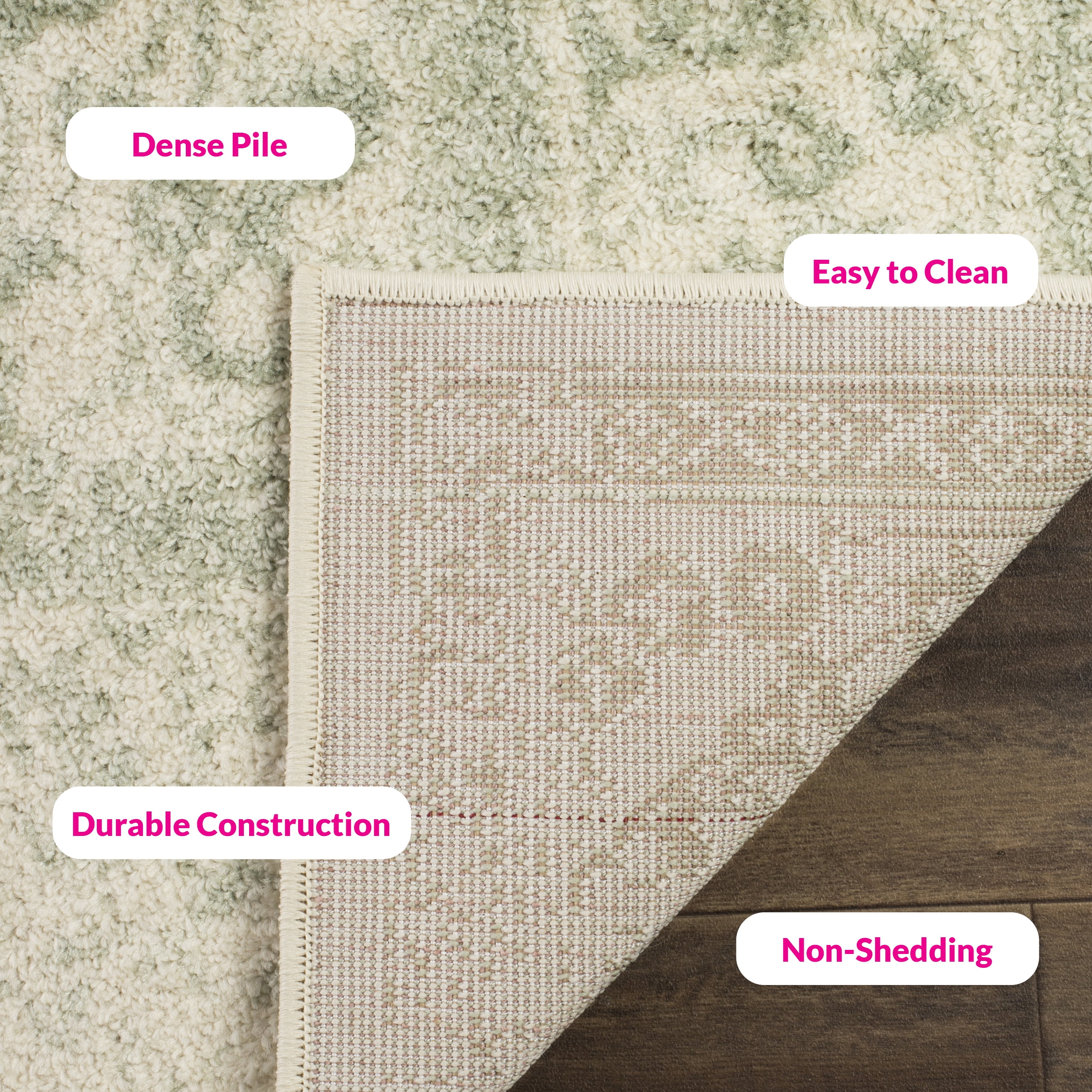 SAFAVIEH Adirondack Wyatt Traditional Distressed Runner Rug, Ivory/Sage, 2'6" x 14' - Transitional Modern Design, Ivory & Sage, Ideal for Living Room, Bedroom, Dining Space, Entryway, Hallway, Kitche