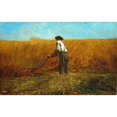 thumbnail image 2 of Winslow Homer 14x11 Gold Ornate Wood Frame and Double Matted Museum Art Print Titled - The Veteran in a New Field (1865), 2 of 4