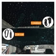 thumbnail image 4 of 16W Twinkle RGBW Fiber Optic Star Ceiling Lights Kit Smartphone APP Control Car Roof Starry Sky Fiber Optic Light ,Easy to Operate, 4 of 9