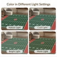 thumbnail image 7 of ODIKA 6'x9' Washable Area Rug Non-Slip, Chair-Friendly, Lines Goal Posts Rugby Training Soccer Football Touchdown Field Playful for Dining Room, Under Table, Office Décor, 7 of 7