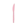 thumbnail image 2 of Easter Decorations Party Supplies Watercolor Bunny Theme Disposable Paper Plates Cups Napkins Straws Easter Decoration Tableware Set for Spring Party Easter Egg Celebration F, 10pcs knife, 2 of 6