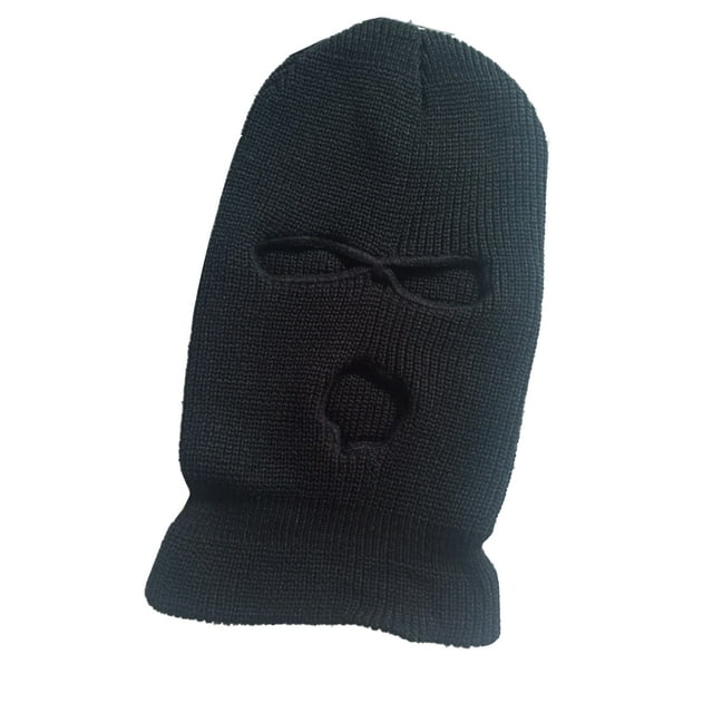 Sylvamorning Adult's Balaclava Warm Three Hole Pullover Hat Knitting Face Mask