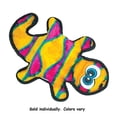 thumbnail image 1 of MPP Dog Toy Invincibles Gecko Squeaking Super Tough Fabric Assorted Colors Pick Size (2 Squeak), 1 of 1