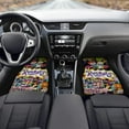 thumbnail image 5 of Rugrats Carpet Car Floor Mats 4 Pieces Sets All Weather Front & Rear Mats Non Slip Car Protector Mat, 5 of 8