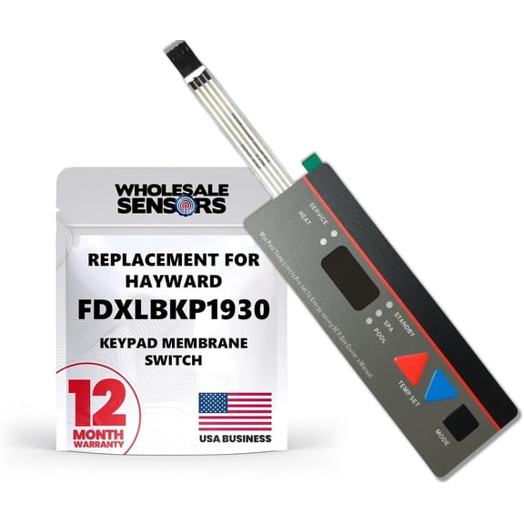 Wholesale Sensors Replacement for Hayward FDXLBKP1930 Keypad Assembly Kit for Hayward H-Series Low Nox Pool Heater 12 Month Warranty