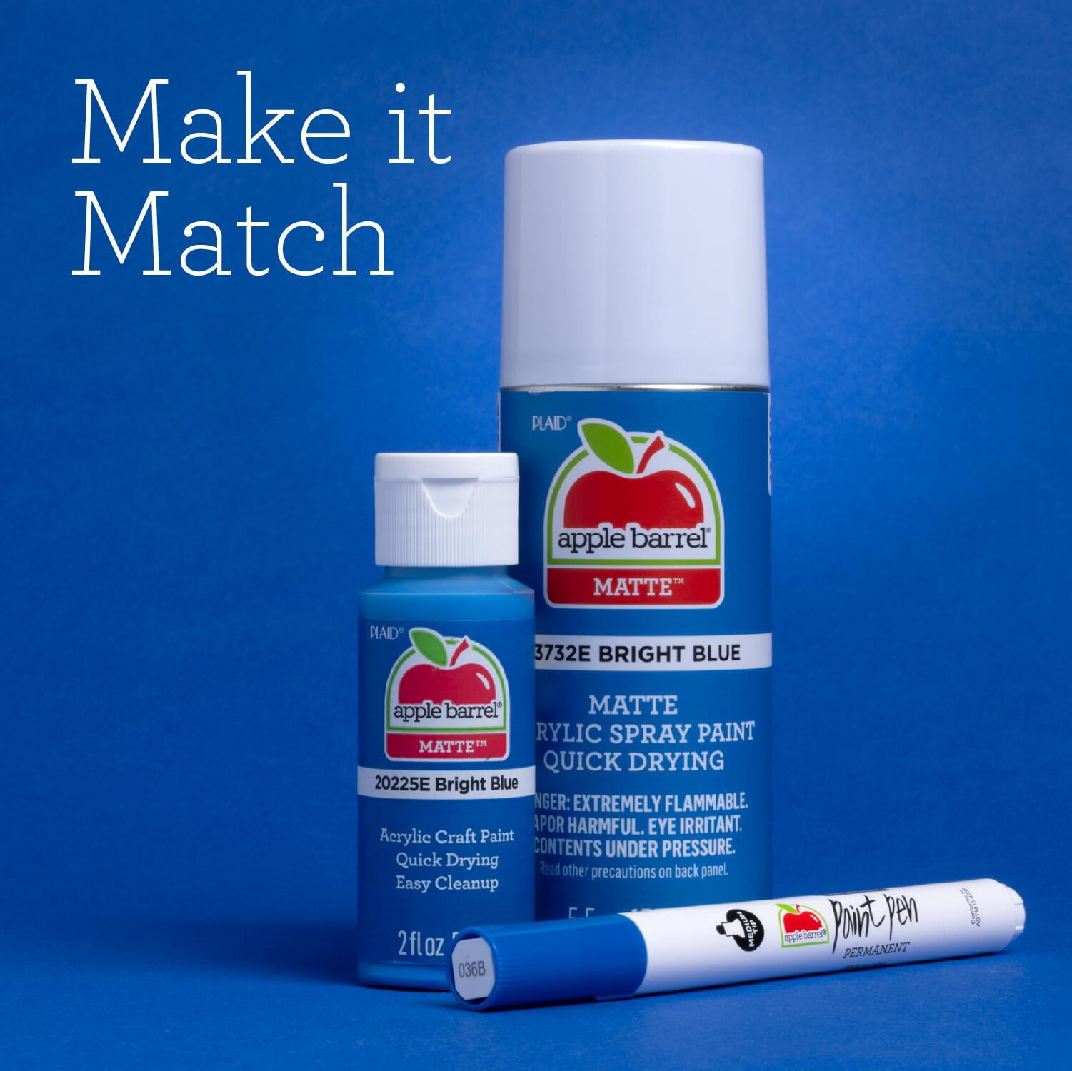 Apple Barrel Quick Drying Acrylic Spray Paint, Matte Finish, 5.5 oz, Pink Parfait