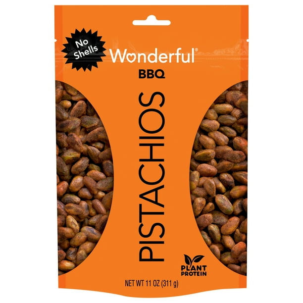 Wonderful Pistachios BBQ Unshelled Pistachios, 11 Oz