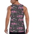 thumbnail image 3 of Gaeub Lovely Mom Ever Men's Athletic Tank Top, Workout Sleeveless Shirts, Running Tank Tops for Gym, Running, Training - Small, 3 of 9
