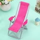 thumbnail image 3 of Tumbona plegable salón silla de playa muebles para niñas muñeca princesa juguete Hugtrwg  Para estrenar, 3 of 3