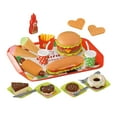 thumbnail image 2 of Xihbxyly Ventas de Liquidación Juguetes para Niños Hamburgguesa 16 Piezas/Set Juguete de Simulación para Niños Pequeños Comida Rápida Extraíble Comida Falsa, 2 of 7
