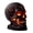 A, variant on OIUR Skull Desk Lamp Gothic Magma Skull Lamp Spooky LED Human Skull Desk Light for Halloween Party Mantel Decoration