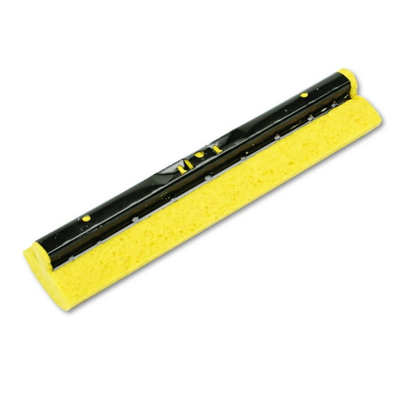 Rubbermaid Commercial Mop Head Refill for Steel Roller Sponge 12" Wide Yellow 6436YEL