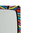 thumbnail image 2 of Ambesonne Abstract Fitted Sheet, Colorful Rainbow Leaf, Queen Size, Multicolor, 2 of 2
