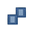 Blue, variant on Urban Shop 12 x 12 Green Wood Picture Frames, 2-Pack, Displays 6 x 8 Photo with Mat