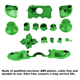 thumbnail image 2 of Botones Xbox One Elite V1 Control / Mando Rojo Metalico, 2 of 5