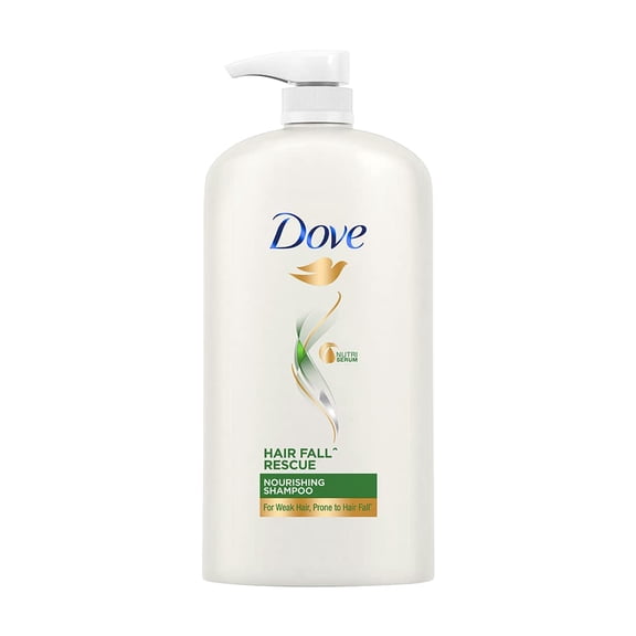 Dove Hair Fall Rescue Shampoo 1 L|| For Damaged Hair|| Hair Fall Control for Thicker Hair - Mild Daily Anti Hair Fall Shampoo for Men & Women