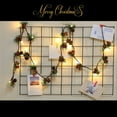 thumbnail image 4 of LED Pinecone Christmas Lights String - 2 Meter Multicolor Battery-Operated Pine Cone Lights for Tree Decorations & Holiday Home Decor, 4 of 9