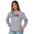 thumbnail image 4 of Mom Loves You Mothers Day Heart Women's Long Sleeve T Shirt Brisco Brands L, 4 of 4