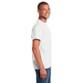 thumbnail image 4 of Gildan Softstyle Crewneck CVC T-Shirts, 60/40 Cotton/Polyester Adult Short Sleeve Tee, XL White, 4 of 5