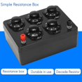 thumbnail image 3 of Black Resistance Box Iron Variable Decade Resistor 0-9999.9 Ohm Z, 3 of 5