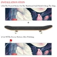 thumbnail image 2 of Swan Emery Surface Skateboard Grip Tape Stickers (Pack of Two) 8.8x32.6in/22.4x83 cm PVC Back Material, 2 of 5